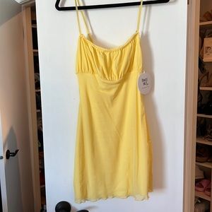 Princess Polly Yellow Dress